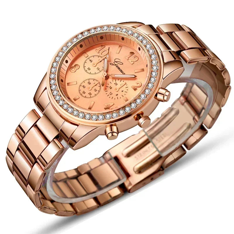 Crystal Luxury Watch
