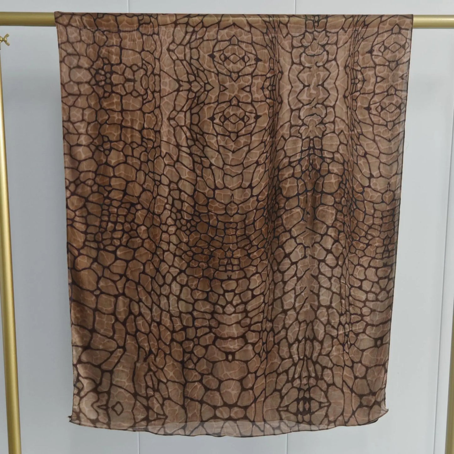 New Double-sided Print Modal Hijab Rayon Cotton Scarf Premium Shawls for Women Cotton Print Shawl Ink Print Muslim Headscarf
