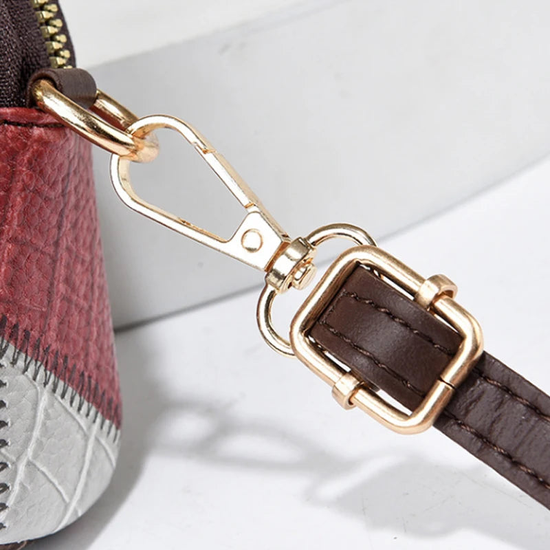 Luxury Plaid Shoulder Bag