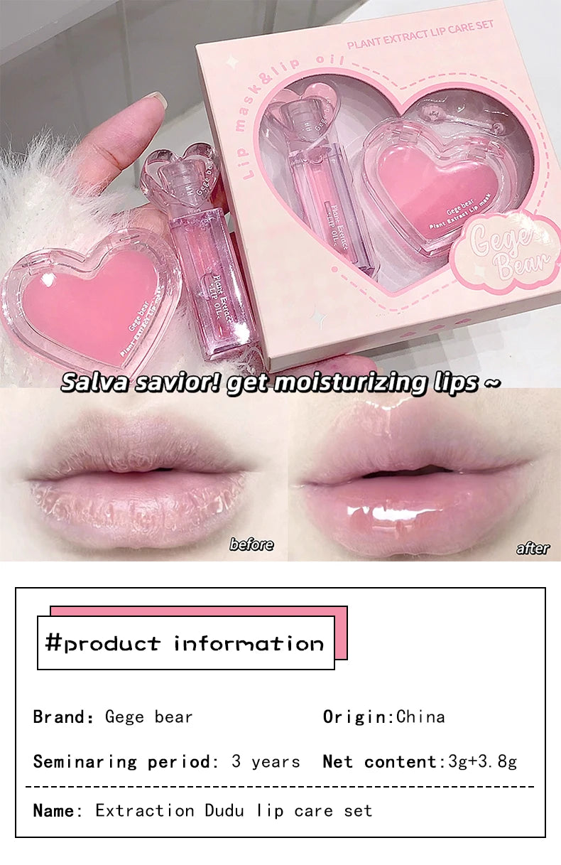 Plant Extract Lip Balm Set