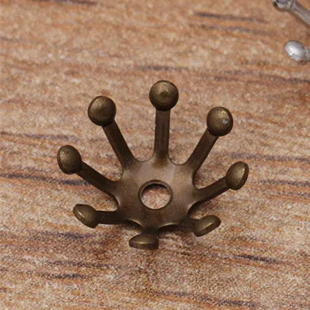 100 PCS KC Gold/ Color Silver Plated Stamen Flowers B | Faeva London