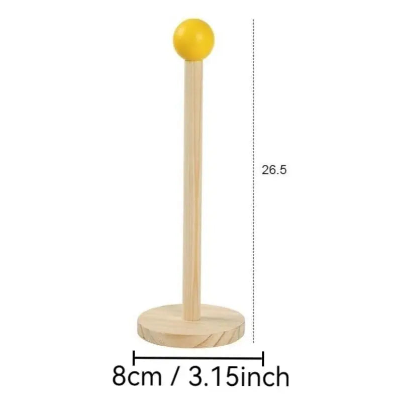 Wooden Headband Storage Rack Display Stand 2 Layer Home Use Hair Accessories Jewelry Headwear Exhibition Rack Jewelry Storage