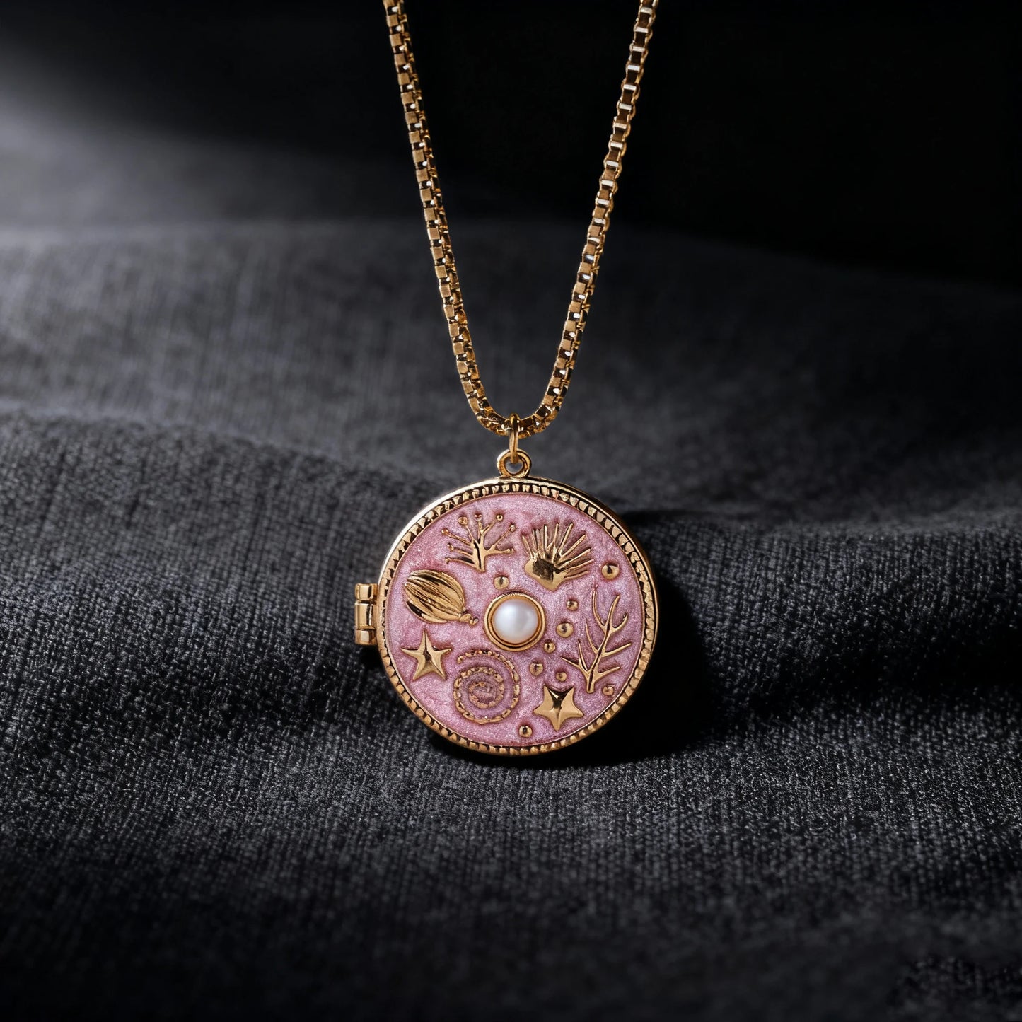 Atoztide Custom Photo Album Necklace For Women Alloy Copper Cat Dog Heart Pendant Picture Locket Personalized Anniversary Gift