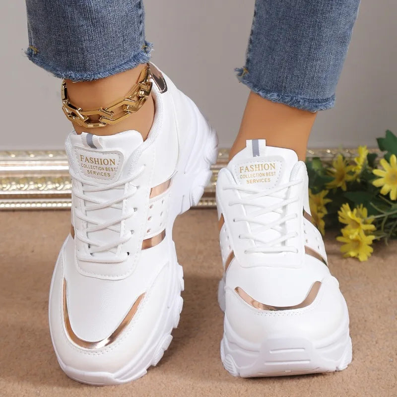 Platform Tennis Sneakers | Faeva London