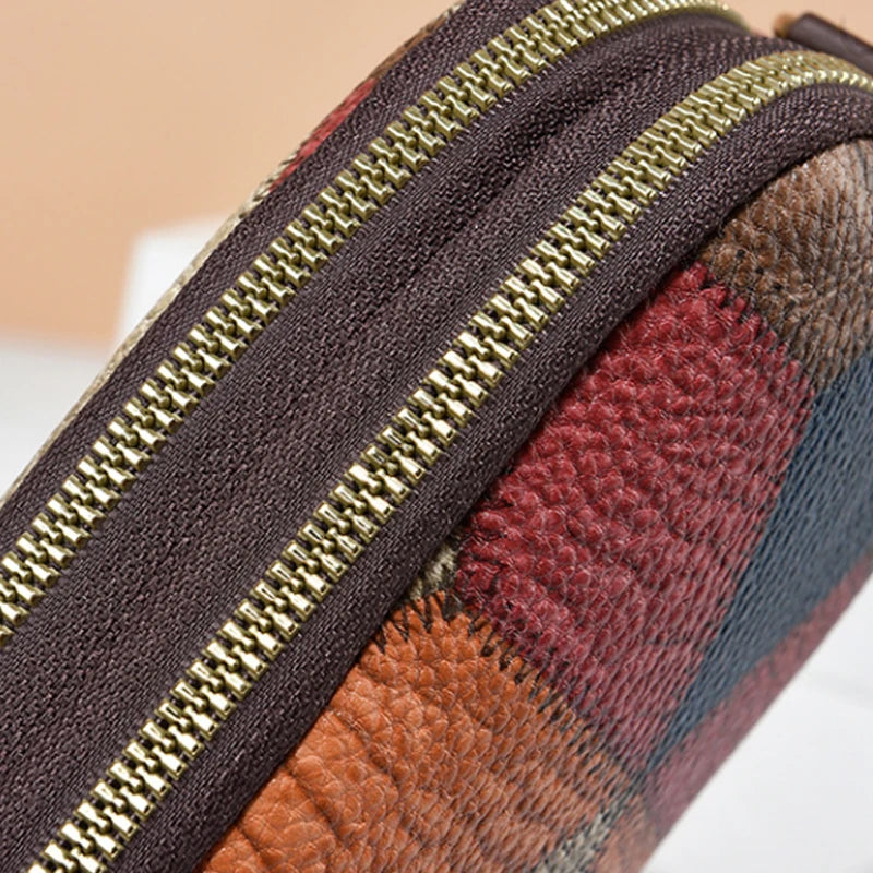 Luxury Plaid Shoulder Bag