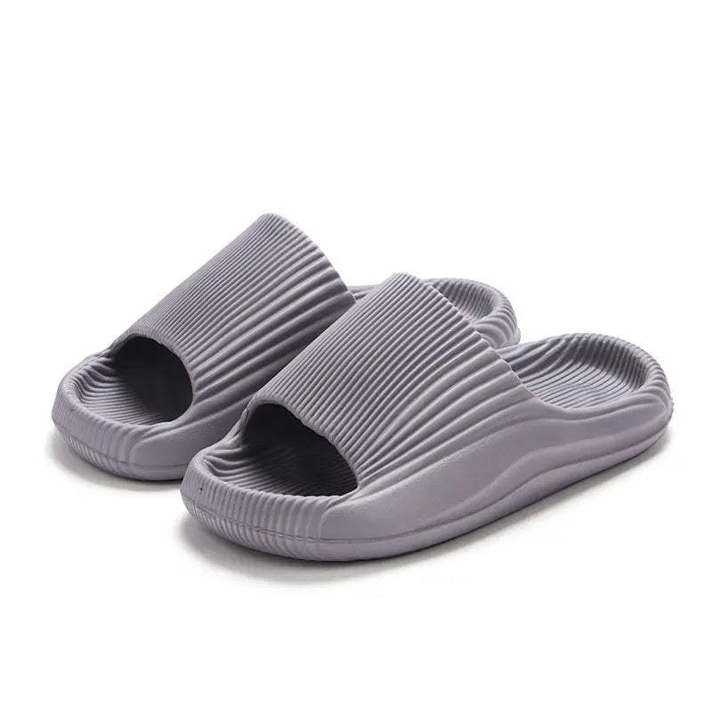 Smile Pop Soft EVA Slippers For Women Summer Flat Sole Women's Sandals Outdoor Casual Non-slip Beach Shoes Home Cozy Women Shoes