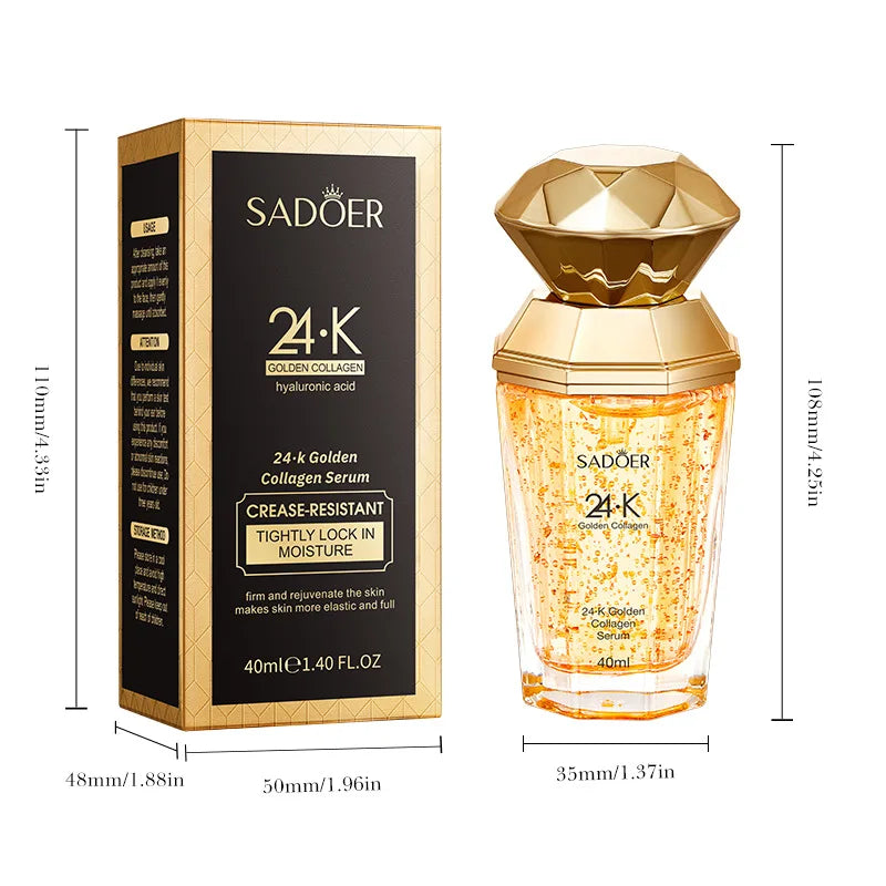24K Gold Collagen Serum
