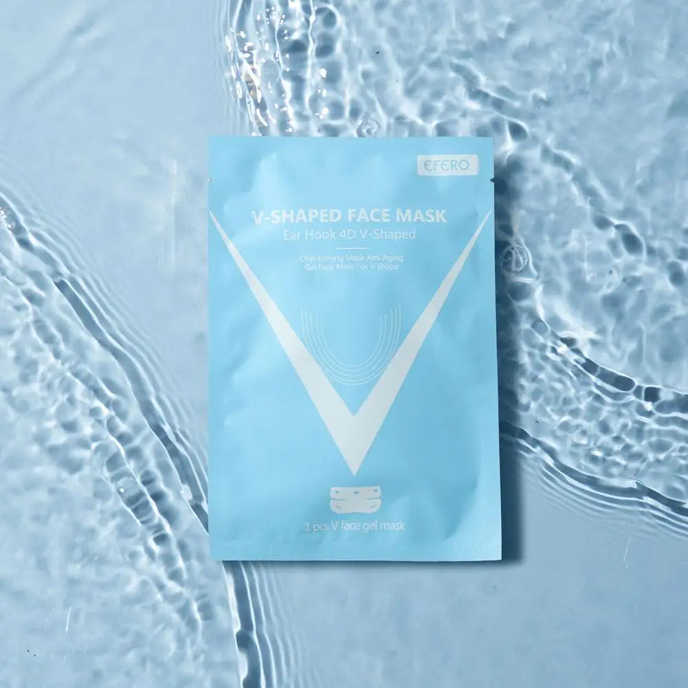 V Shape Mask Face Firming Mask Chin Facial Lifting Mask Massage Anti Wrinkle Shaper V Line Mask Slimming Brightening Skin Care