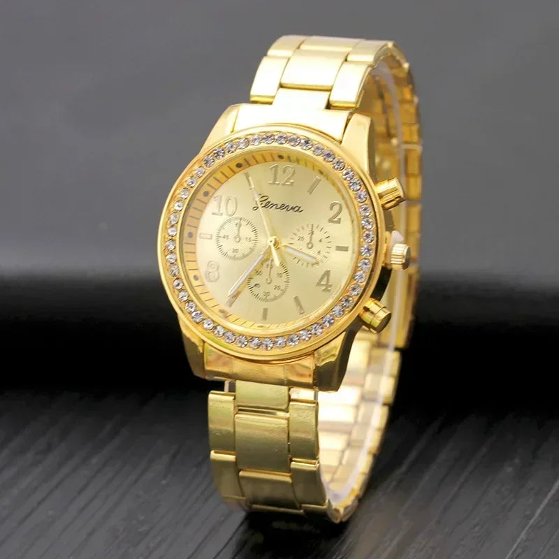 Crystal Luxury Watch