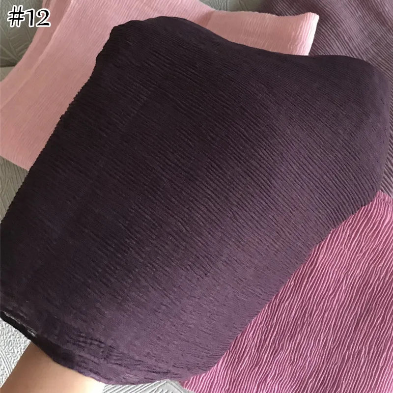 85x185cm Modal Cotton Jersey Hijabs for Women Long Muslim Shawl Plain Soft Islam Turban Tie Head Wraps Africa Headband