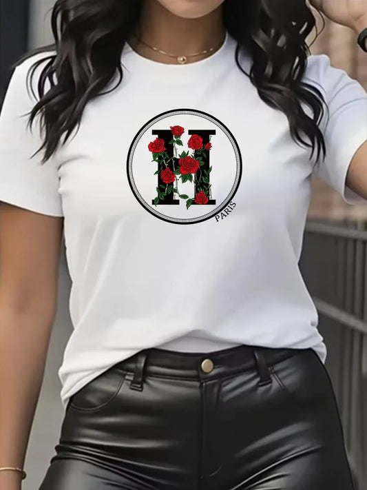 Women's T-Shirt Leisure Fashion Short Sleeve Cotton Tees High Quality Comfortable Brand T-shirt Summer Streetwear Y2k Top