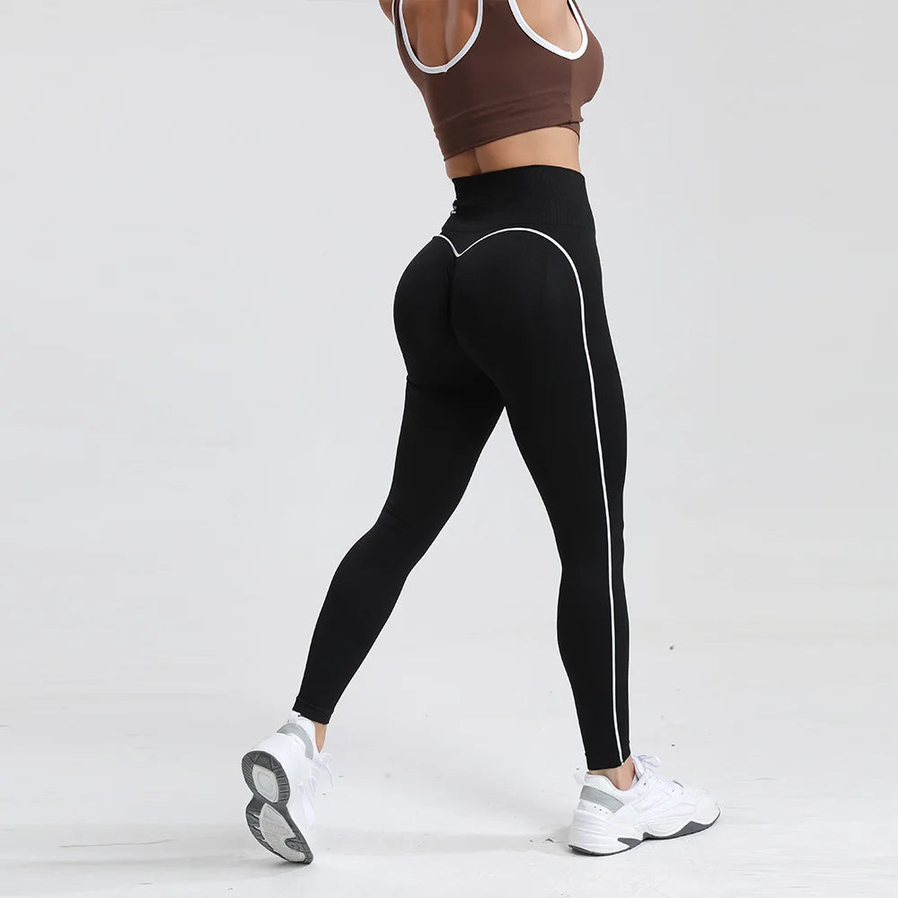 High Waist Yoga Pants Women's Fitness Clothing Autumn Season Sensation Leggings Pilates Long Trousers Outdoor Wear