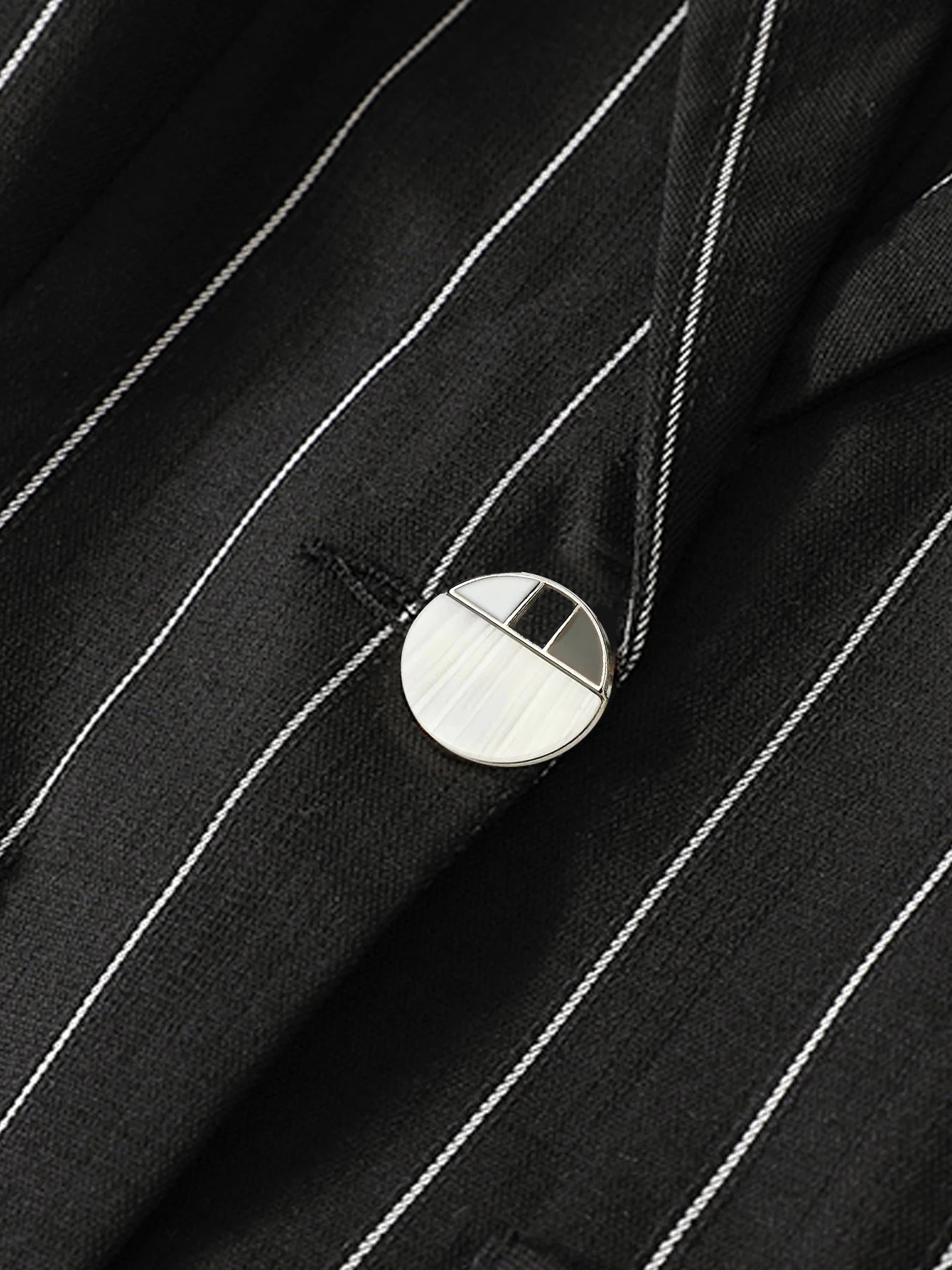 New Summer Style Women's 3/4 Sleeve Striped Lightweight Blazer - Elegant Sophisticated Versatile Fashion suit jacket
