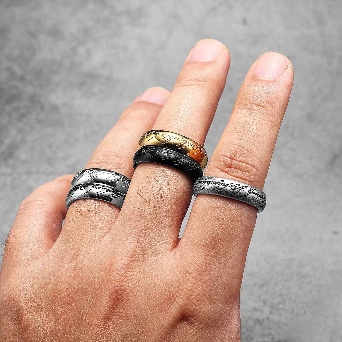 2025 Trendy Stainless Steel 3D Engrave Exquisite Coup | Faeva London