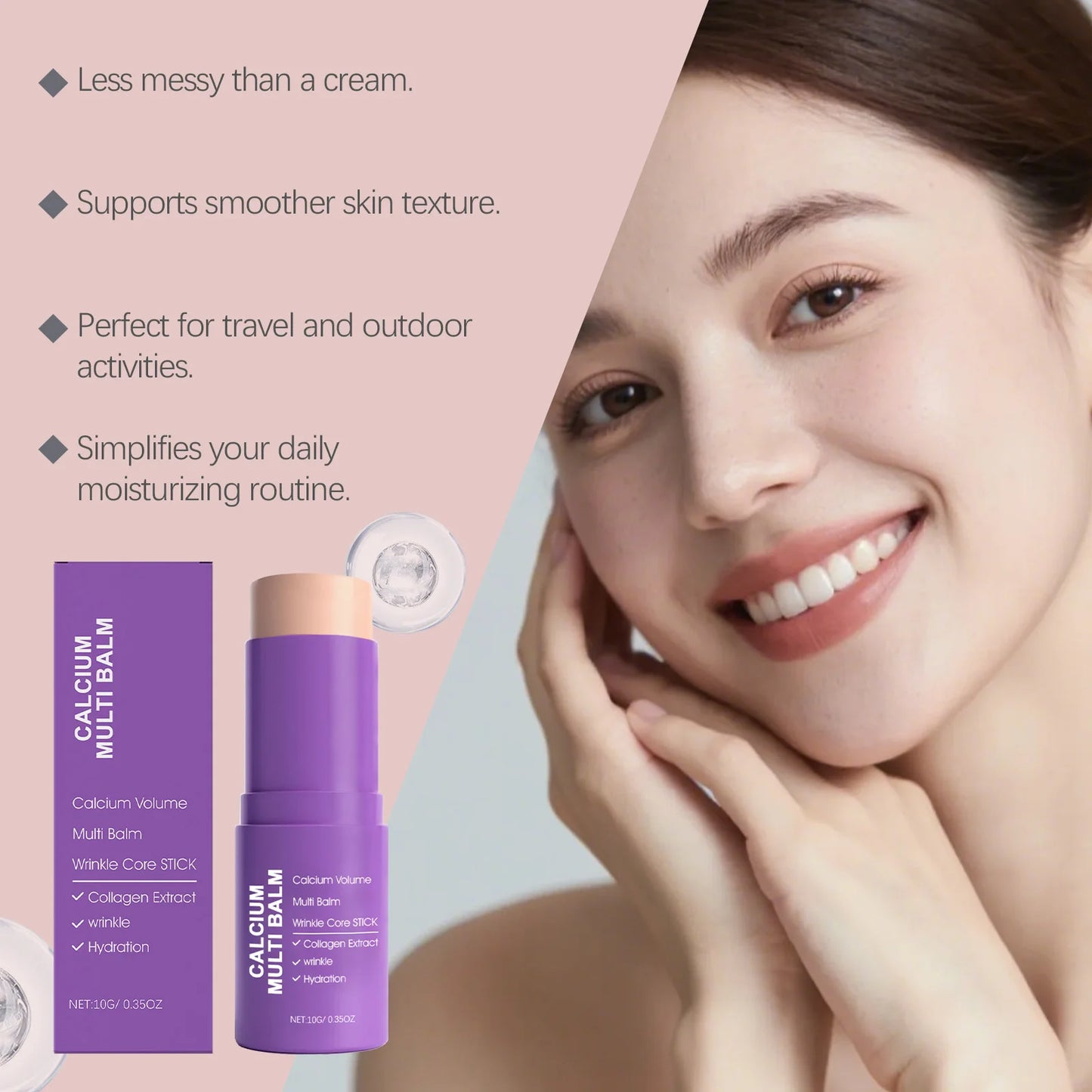 Multi-Effect Moisturizing Cream Stick - Fine Hydration, Gentle Skin Moisturization, Topical Application