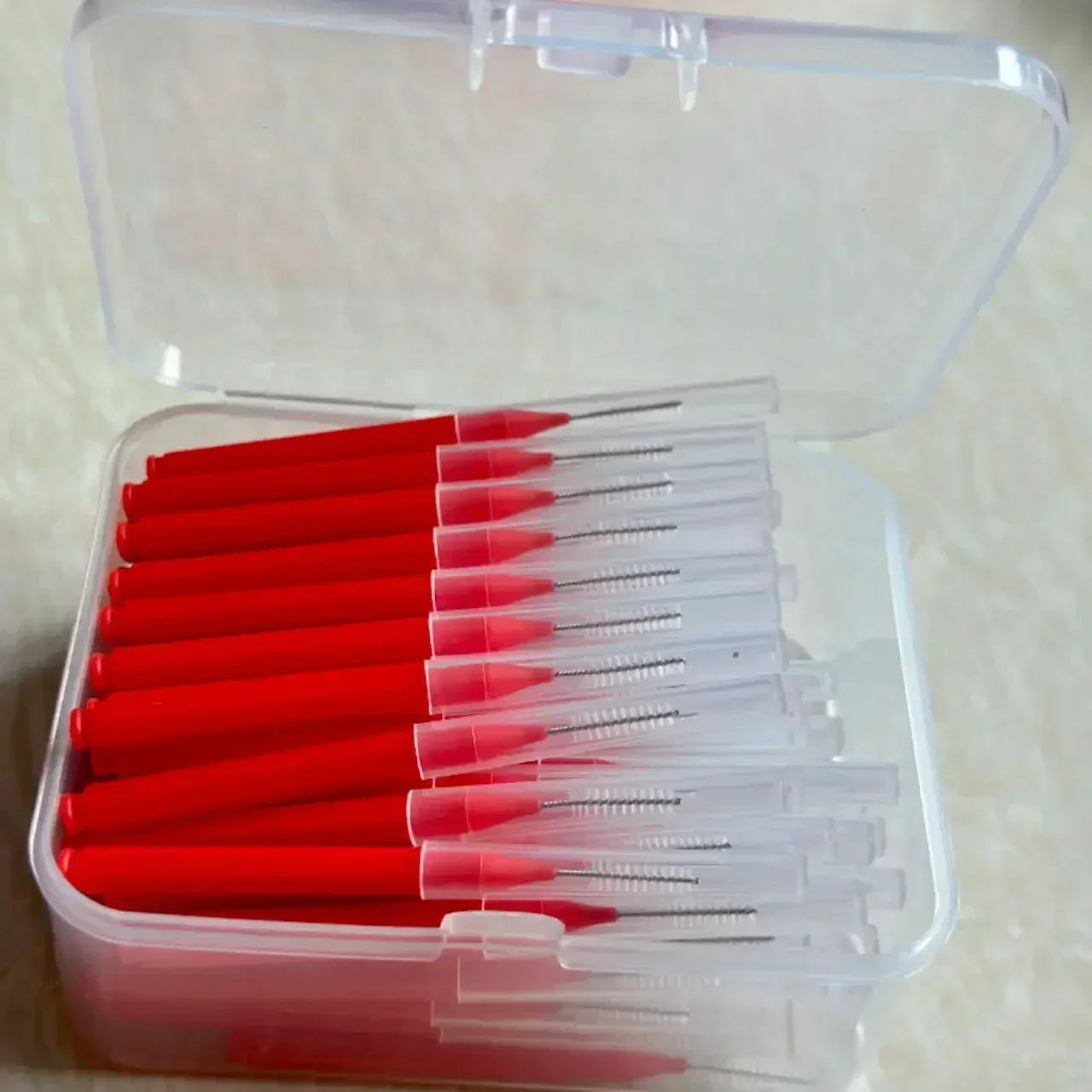 80Pcs/Box I-type Interdental Brush 0.6-1.5Mm Cleaning Between Teeth Oral Care Orthodontic I Shape Tooth Floss