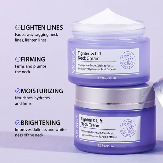 Cross-Border Universal Lifting Firming Neck Cream Reduce Neck Lines Brightening Moisturizing Rejuvenating Neck Massage Care Crea