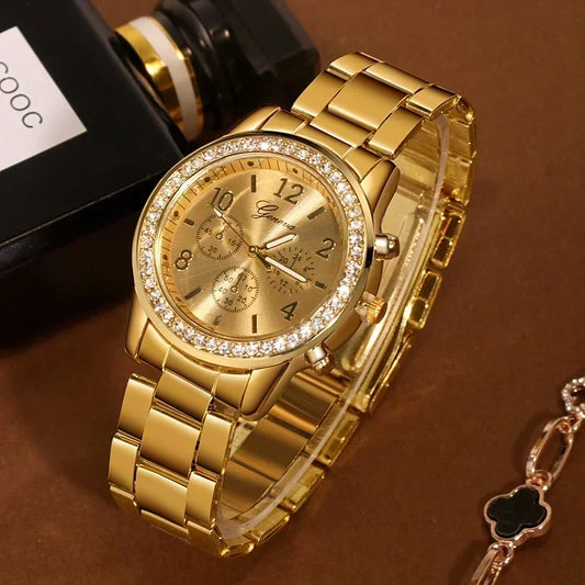 Crystal Luxury Watch