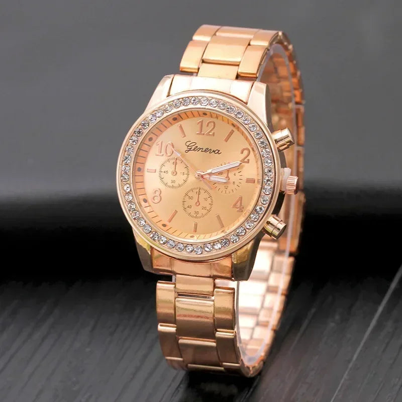 Crystal Luxury Watch