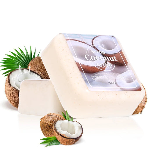 Glutathione Coconut Scrub Soap | Faeva London