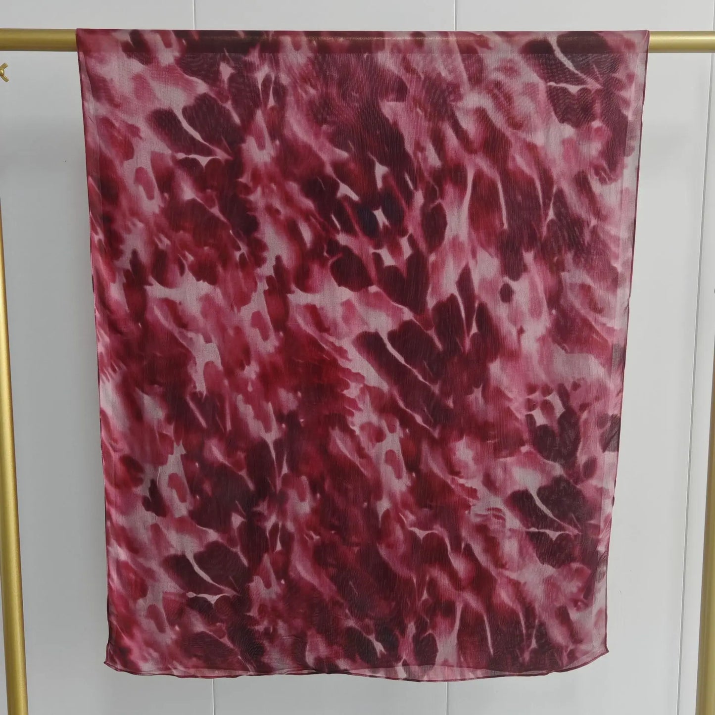 New Double-sided Print Modal Hijab Rayon Cotton Scarf Premium Shawls for Women Cotton Print Shawl Ink Print Muslim Headscarf