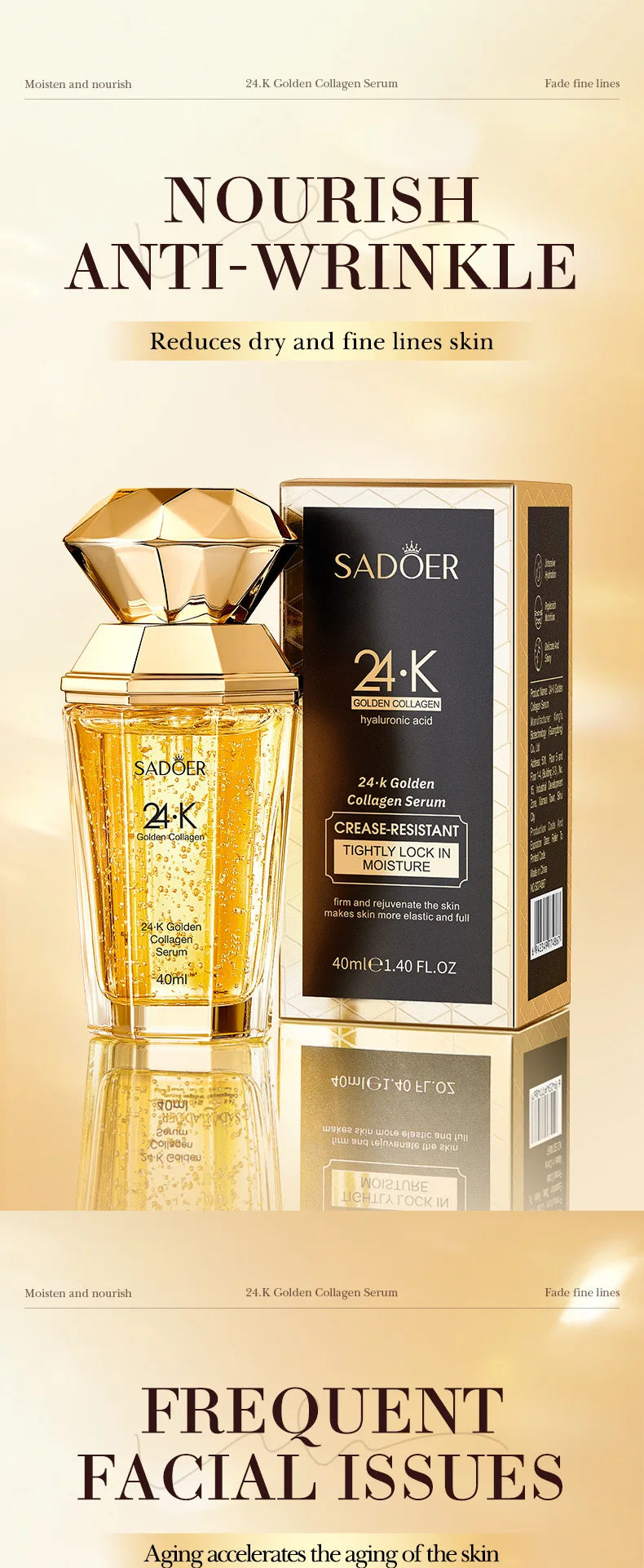 24K Gold Collagen Serum