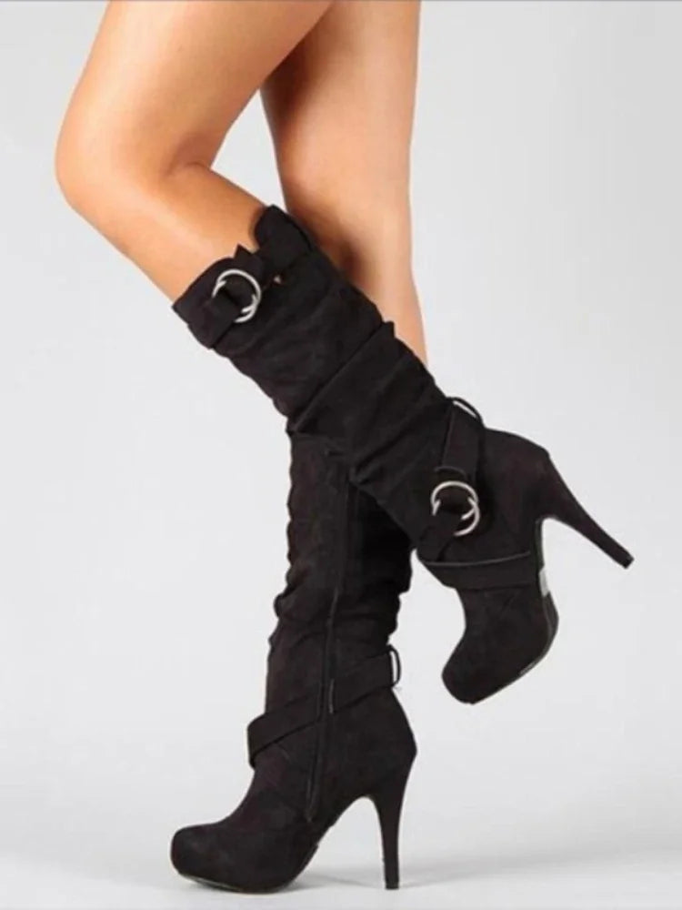 Over The Knee Platform Boots