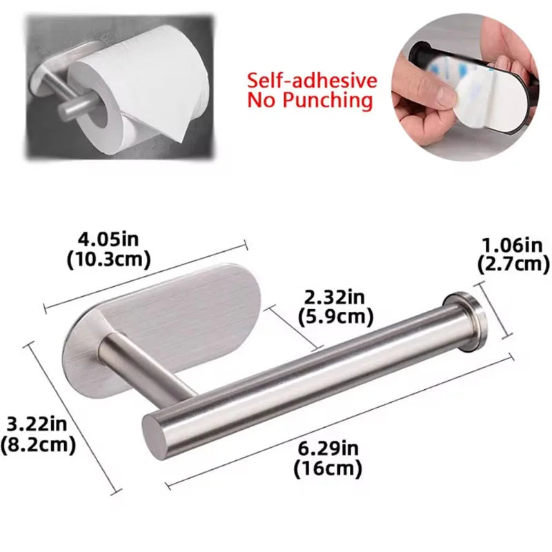 Self-Adhesive Paper Towel Holder