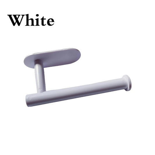 Kitchen Paper Towel Holder Adhesive Tissue Hanger Toilet Roll Paper Dispenser Cabinet Storage Napkin Rack Bathroom Accessories