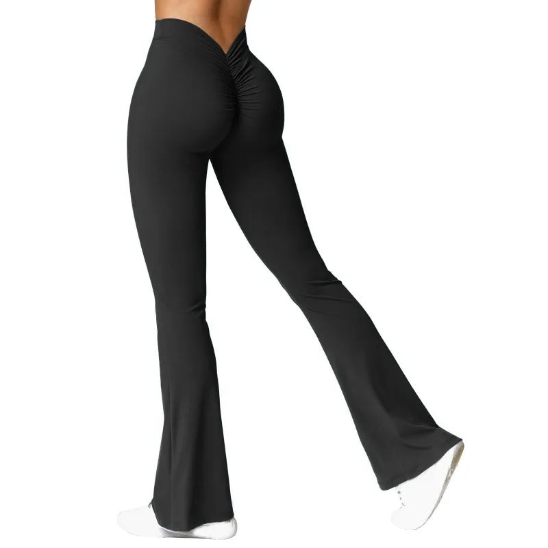 High Waist V-Back Gym Leggings